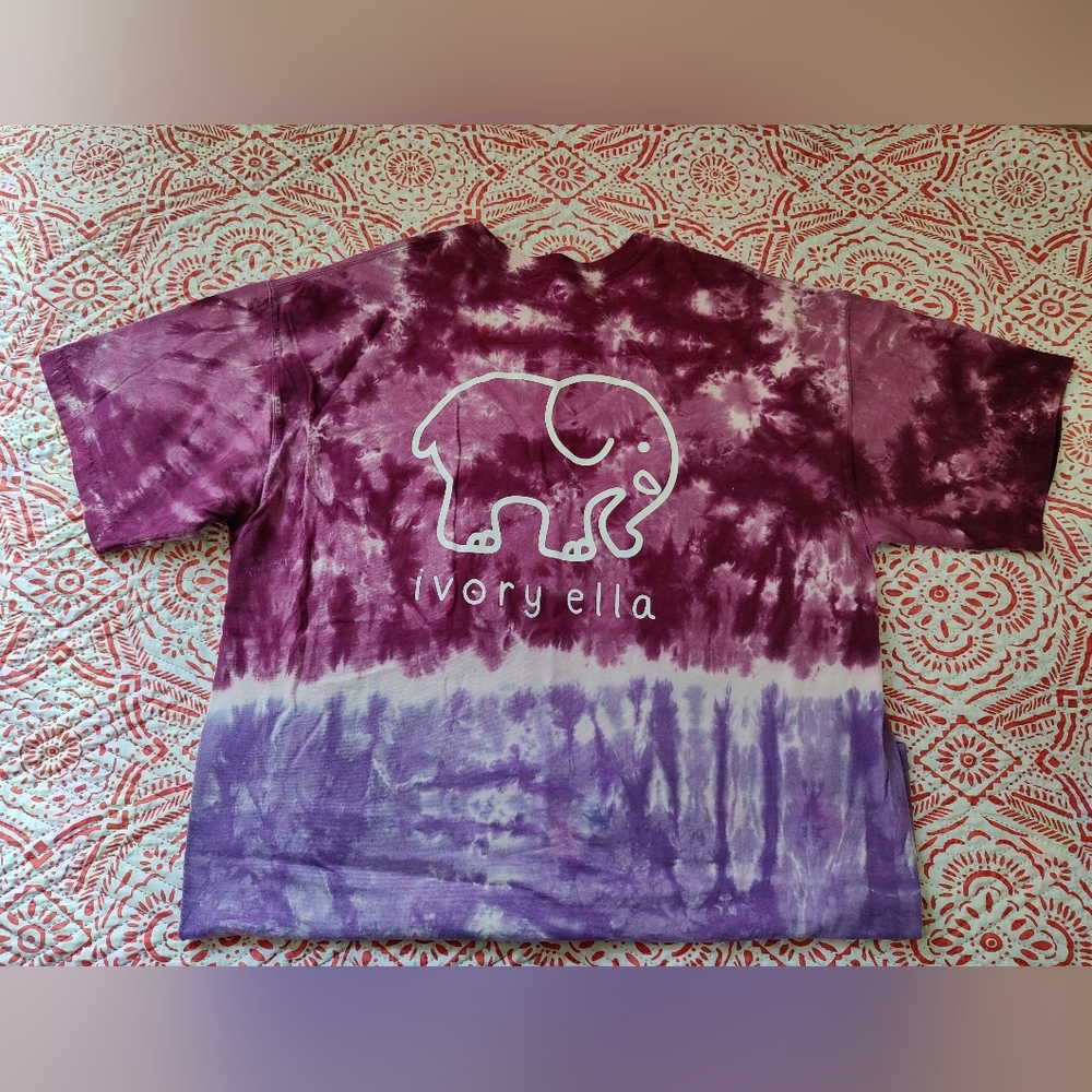 Ivory Ella Tie Dye Ombre Classic Tee